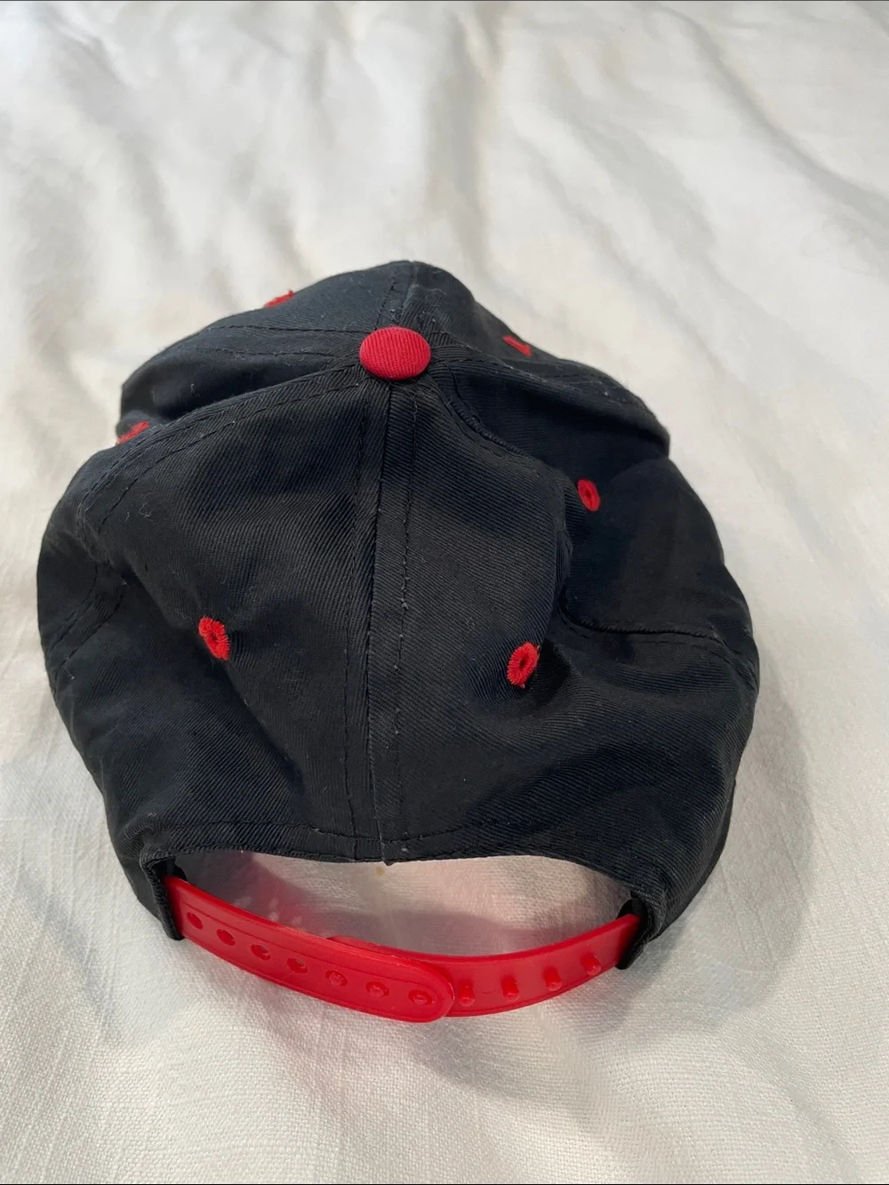 Vintage Coca Cola Black and Red Embroidered Hat